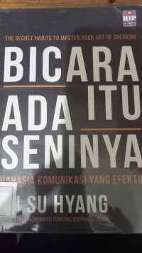 Image of Bicara Itu Ada Seninya
