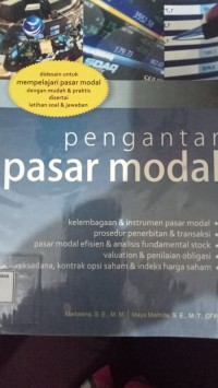 Image of Pengantar pasar modal