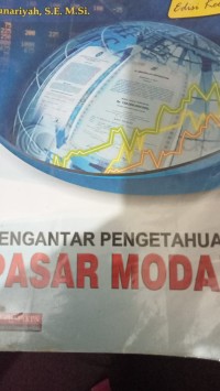 Image of Pengantar pengetahuan pasar modal