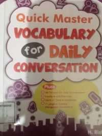 Image of Quick master vocabulaty for daily conversation
