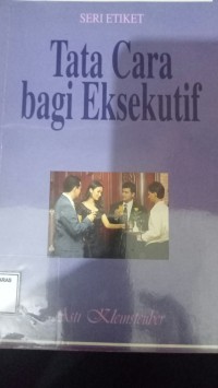 Image of Tata cara bagi eksekutif